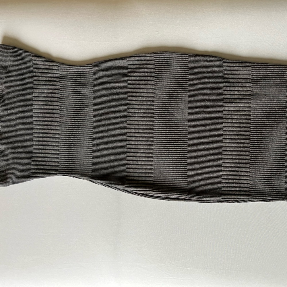 Gray tube dress
